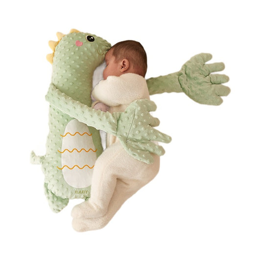Coussin Apaisant pour Bébé – Peluche Doudou Interactive Anti-Sursaut, Design Apaisant avec Tapotements Doux pour un Sommeil Paisible (0-3 Ans)
