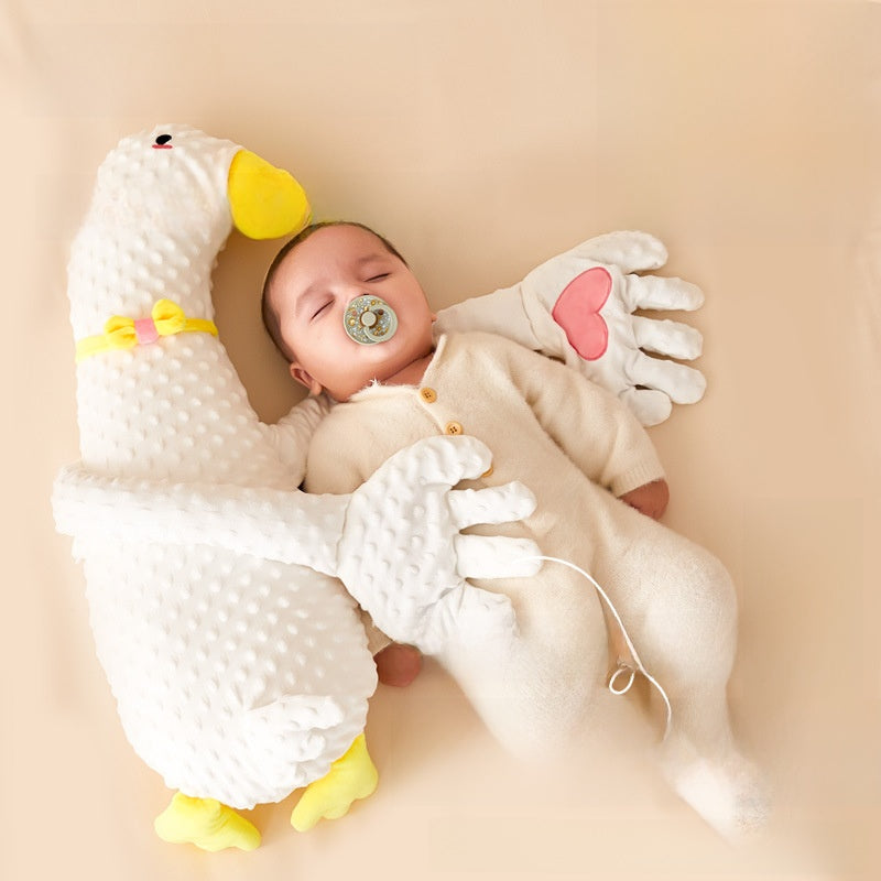 Smart Baby Soothing Patting Pillow™ | Anti-Startle Comfort Plush for Newborns & Toddlers (0–3 Years)