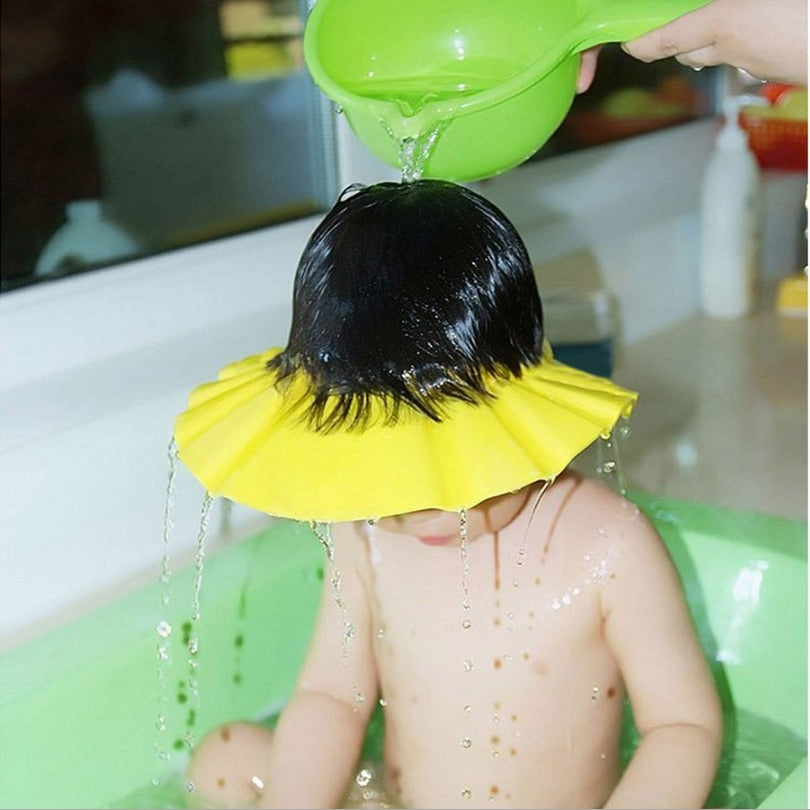 BONNET DE BAIN POUR BÉBÉ I SAFE SHAMPOOCAP™