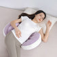 U-Shaped Pregnancy Pillow – Full Body Support for Comfortable Sleep & Relief During All Pregnancy Stages