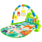 Baby Music Rack Play Mat Kids Piano Keyboard Carpet Gym Crawling Activity Baby Rug Early Educational Toy for Infant Gift