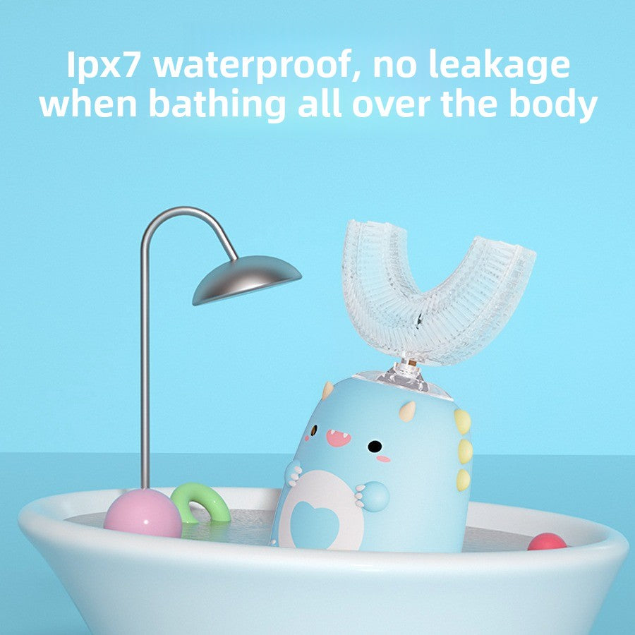 Kids U-Shaped Electric Toothbrush for Children | Soft Bristles, USB Rechargeable, Quiet & Safe