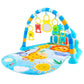 Baby Music Rack Play Mat Kids Piano Keyboard Carpet Gym Crawling Activity Baby Rug Early Educational Toy for Infant Gift