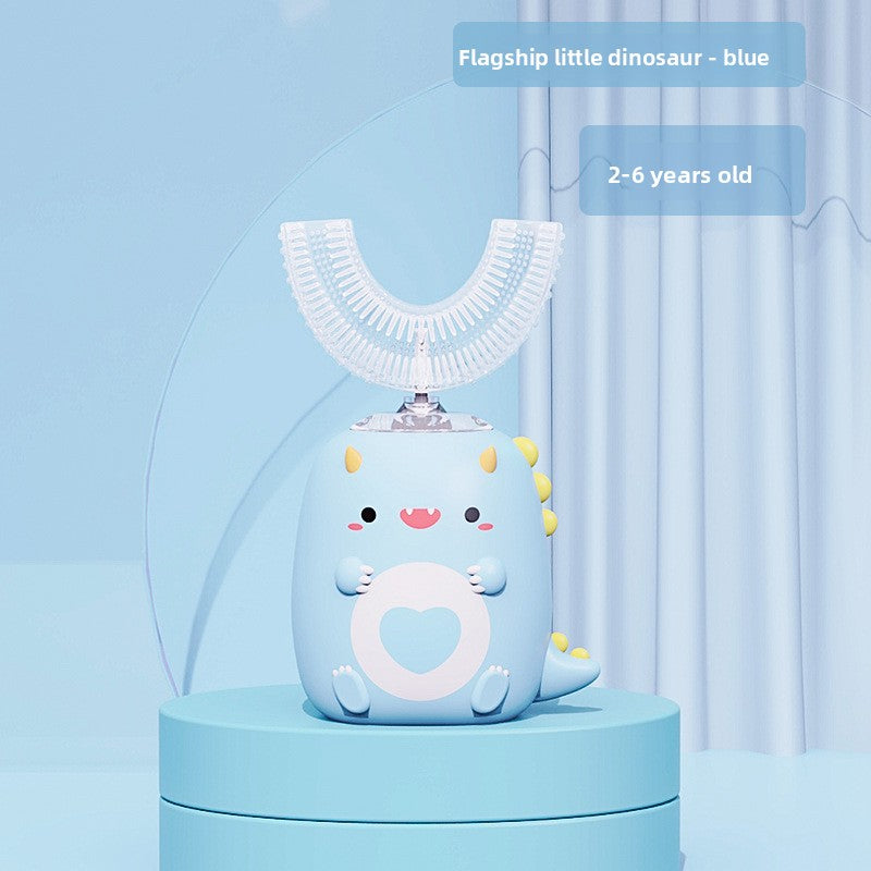 Kids U-Shaped Electric Toothbrush for Children | Soft Bristles, USB Rechargeable, Quiet & Safe
