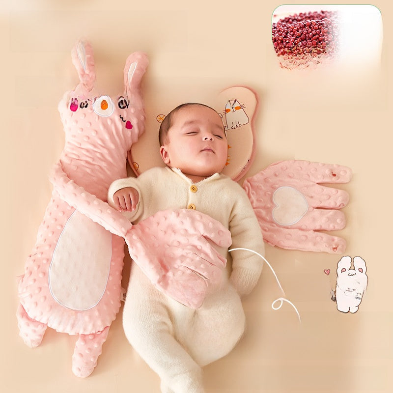 Smart Baby Soothing Patting Pillow™ | Anti-Startle Comfort Plush for Newborns & Toddlers (0–3 Years)