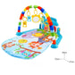 Baby Music Rack Play Mat Kids Piano Keyboard Carpet Gym Crawling Activity Baby Rug Early Educational Toy for Infant Gift