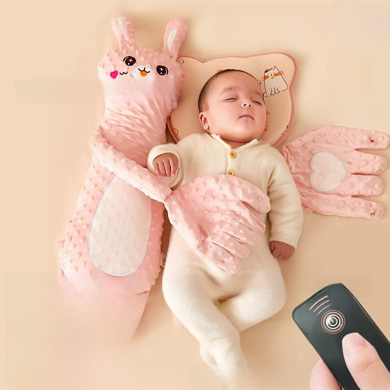 Smart Baby Soothing Patting Pillow™ | Anti-Startle Comfort Plush for Newborns & Toddlers (0–3 Years)